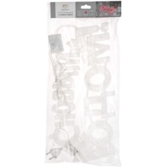 Фигура С Новым годом 35 диодов цвет красный,42x19 см 501-003 - фото 4