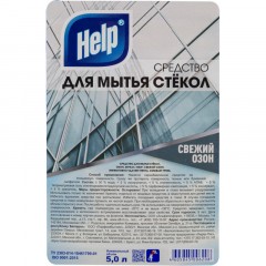 Средство для стекол и зеркал HELP Свежий озон 5л ПЭТ - фото 2