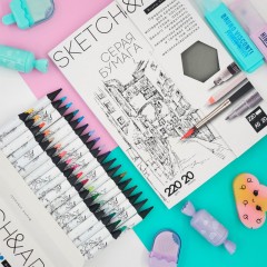 Карандаши цветные SKETCH&ART 4 мм, 36 30-0116 Карандаши цветные SKETCH&ART 4 мм, 36 30-0116 - фото 5