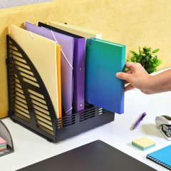 Лоток вертикальный Attache сборный 6 отделени - фото 6