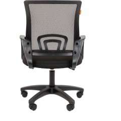 Кресло VT_Chairman 696 LT сетка/ткань черный пластик - фото 5