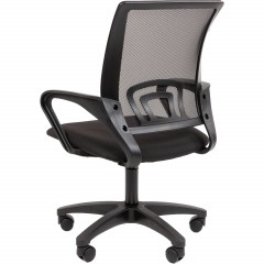 Кресло VT_Chairman 696 LT сетка/ткань черный пластик - фото 6