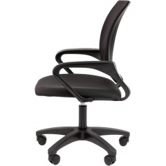 Кресло VT_Chairman 696 LT сетка/ткань черный пластик - фото 7