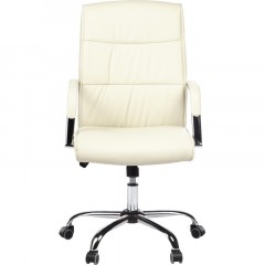 Кресло BN_SH_EChair-509 TPU к/з бежевый хром Кресло BN_SH_EChair-509 TPU к/з бежевый хром - фото 2