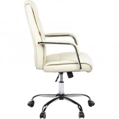Кресло BN_SH_EChair-509 TPU к/з бежевый хром Кресло BN_SH_EChair-509 TPU к/з бежевый хром - фото 3