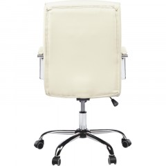 Кресло BN_SH_EChair-509 TPU к/з бежевый хром Кресло BN_SH_EChair-509 TPU к/з бежевый хром - фото 4