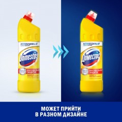 Средство для сантехники ДОМЕСТОС универсальное Лимонная свежесть 1л Средство для сантехники ДОМЕСТОС универсальное Лимонная свежесть 1л - фото 3