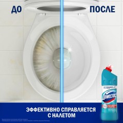 Средство для сантехники Доместос универсальное Свежесть Атлантики 1л Средство для сантехники Доместос универсальное Свежесть Атлантики 1л - фото 5