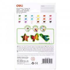 Карандаши цветные 18цв 3-гран Deli Enovation, пластик, EC113-18 Карандаши цветные 18цв 3-гран Deli Enovation, пластик, EC113-18 - фото 3
