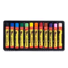 Пастель масляная Deli ColoRun 12цв, EC20200 Пастель масляная Deli ColoRun 12цв, EC20200 - фото 2