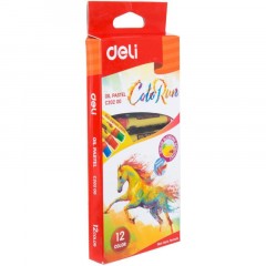 Пастель масляная Deli ColoRun 12цв, EC20200 Пастель масляная Deli ColoRun 12цв, EC20200 - фото 8