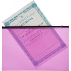 Папка-конверт на молнии Attache Neon А5 150мкм 8шт/уп оранж,жлт,салат,розов Папка-конверт на молнии Attache Neon А5 150мкм 8шт/уп оранж,жлт,салат,розов - фото 4