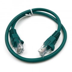 Патч-корд ExeGate UTP-RJ45-RJ45-5e-0,3M-GN, cat.5e, 0.3м, зел <EX258665RUS
