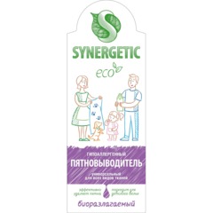 Пятновыводитель SYNERGETIC для одежды гипоаллергенный без запаха 1л - фото 3