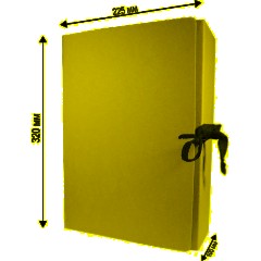 Папка архивная складная из переплетного картона 100мм - фото 6