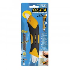 Нож OLFA X-design,двухкомп.корпус,метал.направ.,18мм,фикс.AUTOLOCK OL-L5-AL Нож OLFA X-design,двухкомп.корпус,метал.направ.,18мм,фикс.AUTOLOCK OL-L5-AL - фото 6