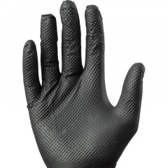 Перчатки одноразовые нитрил GOGRIP BLACK цв.черный (25 пар/уп) р.XXL,ПС Перчатки одноразовые нитрил GOGRIP BLACK цв.черный (25 пар/уп) р.XXL,ПС - фото 3