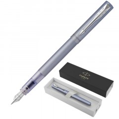 Ручка перьевая Parker Vector XL 2159750, корп.серебр., тонкая, в подар.уп Ручка перьевая Parker Vector XL 2159750, корп.серебр., тонкая, в подар.уп - фото 5