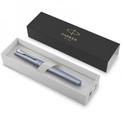 Ручка перьевая Parker Vector XL 2159750, корп.серебр., тонкая, в подар.уп Ручка перьевая Parker Vector XL 2159750, корп.серебр., тонкая, в подар.уп - фото 6