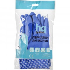 Перчатки латексные HQ Profiline арт.74733 синие р.S, ПС Перчатки латексные HQ Profiline арт.74733 синие р.S, ПС - фото 2