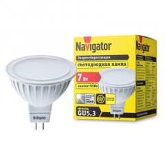 Лампа светодиодная Navigator NLL-MR16-7-230-4K-GU5.3 7Вт 4000K GU5.3 94245 Лампа светодиодная Navigator NLL-MR16-7-230-4K-GU5.3 7Вт 4000K GU5.3 94245 - фото 2