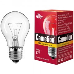 Лампа накаливания Camelion 40/A/CL/E27 40Вт Е27 гр Лампа накаливания Camelion 40/A/CL/E27 40Вт Е27 гр - фото 3