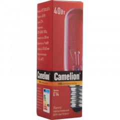 Лампа накаливания Camelion MIC 40/T25/CL/E14 40Вт Е14 для вытяжек (12984) Лампа накаливания Camelion MIC 40/T25/CL/E14 40Вт Е14 для вытяжек (12984) - фото 3