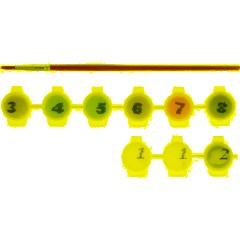 Картина по номерам  для малышей Забавный слоненок, Ркн-038 - фото 6