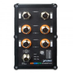 Коммутатор Planet Industrial L2+ M12 Managed Eth Switch (IGS-604HPT-M12) - фото 2