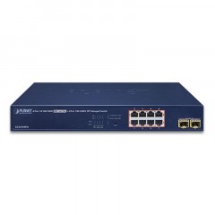 Коммутатор Planet IPv4/IPv6, 8-Port Managed 802.3at POE (GS-4210-8P2S) Коммутатор Planet IPv4/IPv6, 8-Port Managed 802.3at POE (GS-4210-8P2S) - фото 2