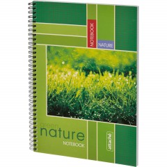 Тетрадь общая Attache,120л,клет,А4,спир,обл.мел.карт - фото 2