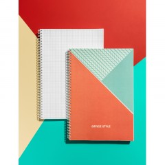 Бизнес-тетрадь А4,96л,обл.карт,греб,кл,Attache Economy,Office Style,бежевая Бизнес-тетрадь А4,96л,обл.карт,греб,кл,Attache Economy,Office Style,бежевая - фото 4