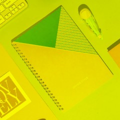 Бизнес-тетрадь А5 48л, Office Style клетка гребень бирюзовая - фото 11
