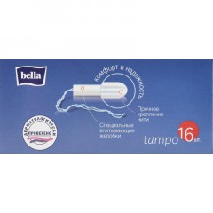 Тампоны Tampo Bella без аппликатора premium comfort Super Plus 16 шт/уп Тампоны Tampo Bella без аппликатора premium comfort Super Plus 16 шт/уп - фото 2