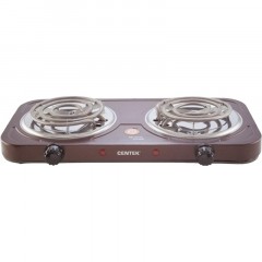 Плита электрическая Centek CT-1509 (Siberia) 2 конфорки ТЭН 140мм, 2000Вт Плита электрическая Centek CT-1509 (Siberia) 2 конфорки ТЭН 140мм, 2000Вт - фото 2