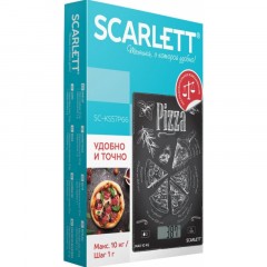 Весы SCARLETT SC-KS57P66, кухонные, 10кг, черный Весы SCARLETT SC-KS57P66, кухонные, 10кг, черный - фото 3