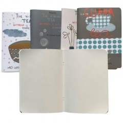 Тетрадь общая Kroyter 40л,без лин,А5,скреп,обл.карт,Crema,диз.в асс.64706 Тетрадь общая Kroyter 40л,без лин,А5,скреп,обл.карт,Crema,диз.в асс.64706 - фото 2