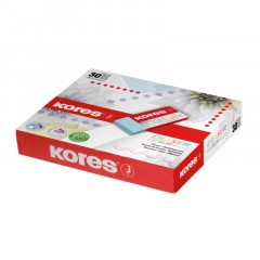 Ластик Kores 40x21x10мм 3 шт/уп, пастельный KE-30, блистер 40315 Ластик Kores 40x21x10мм 3 шт/уп, пастельный KE-30, блистер 40315 - фото 4