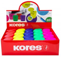 Точилка Kores DEPOSITO 1X одно отверстие, цвета в ассортименте 35809 - фото 10