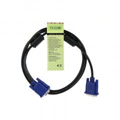 Кабель SVGA, M/M, 1.8 м, 2 фильтра, TV-COM, QCG120H-1.8M - фото 3