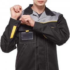 Костюм летний муж л10-КБР черн/сер 44-46 182-188 ( серия л) Костюм летний муж л10-КБР черн/сер 44-46 182-188 ( серия л) - фото 7