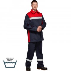Костюм сварщика Арсенал 100% х/б 450г/м2 (модель КС05) (р.60-62)182-188 Костюм сварщика Арсенал 100% х/б 450г/м2 (модель КС05) (р.60-62)182-188 - фото 2