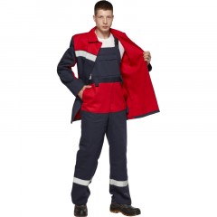 Костюм сварщика Арсенал 100% х/б 450г/м2 (модель КС05) (р.64-66)182-188 Костюм сварщика Арсенал 100% х/б 450г/м2 (модель КС05) (р.64-66)182-188 - фото 6