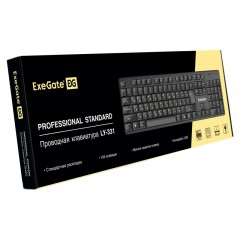 Клавиатура ExeGate LY-331 черный USB Color box Клавиатура ExeGate LY-331 черный USB Color box - фото 5