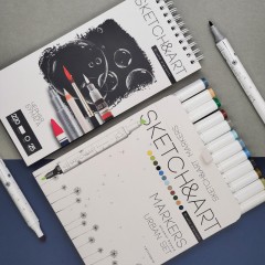 Набор маркеров для скетч.двустор. SKETCH&ART Архитектура 12цв 22-0076/07 Набор маркеров для скетч.двустор. SKETCH&ART Архитектура 12цв 22-0076/07 - фото 5