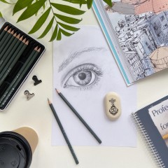 Набор карандашей чернографитных SKETCH&ART 2H-9B 12шт в мет.кор.21-0009 Набор карандашей чернографитных SKETCH&ART 2H-9B 12шт в мет.кор.21-0009 - фото 2