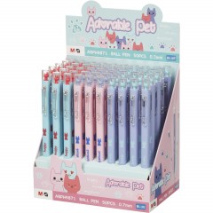 Ручка шариковая автомат. M&G AdorablePet0,7,мас,син,асABPH9871220756C - фото 12