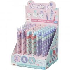 Ручка гелевая автоматическая M&G AdorablePet стир.чер в асс AKPH9572D20496C - фото 8