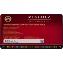 Карандаши акварельные цвет. KOH-I-NOOR MonduluzOldMan 72цв/наб 3727072001PL Карандаши акварельные цвет. KOH-I-NOOR MonduluzOldMan 72цв/наб 3727072001PL - фото 7