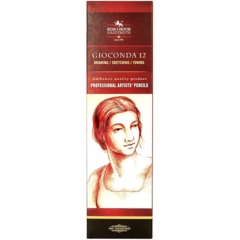 Мел KOH-I-NOOR художественный белый в карандаше GIOCONDA 8801001001KS - фото 3